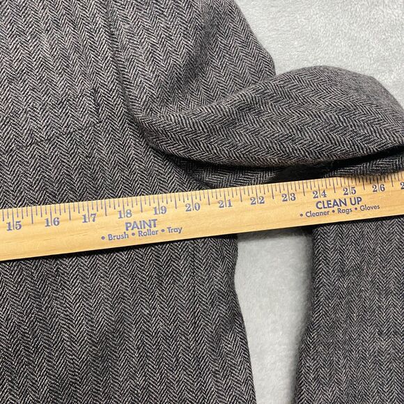 Lauren Ralph Lauren Jacket Mens 46L Gray Slim Blazer 2 Button Wool Double Vent - Picture 3 of 9